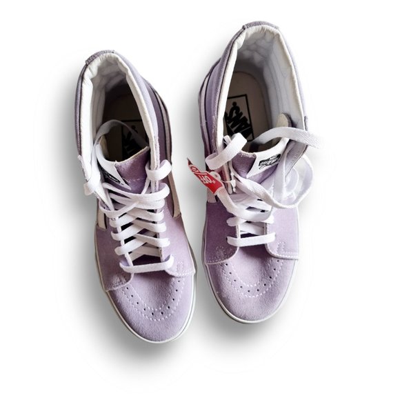 Vans SK8-HI in Languid Lavender + True White UK 5 EUR 38 Womens US 7.5 Mens US 6 - Picture 9 of 16